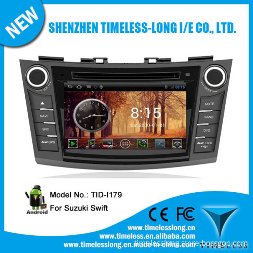 Android System 2 DIN Car Audio for Suzuki Swift 2011-2012 with GPS, iPod, DVR, Digital TV Box, Bt, 3G/WiFi (TID-I179)